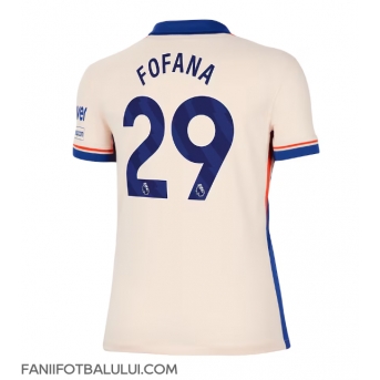 Chelsea Wesley Fofana #29 Tricou Fotbal Replică 2024-25 Femei Deplasare